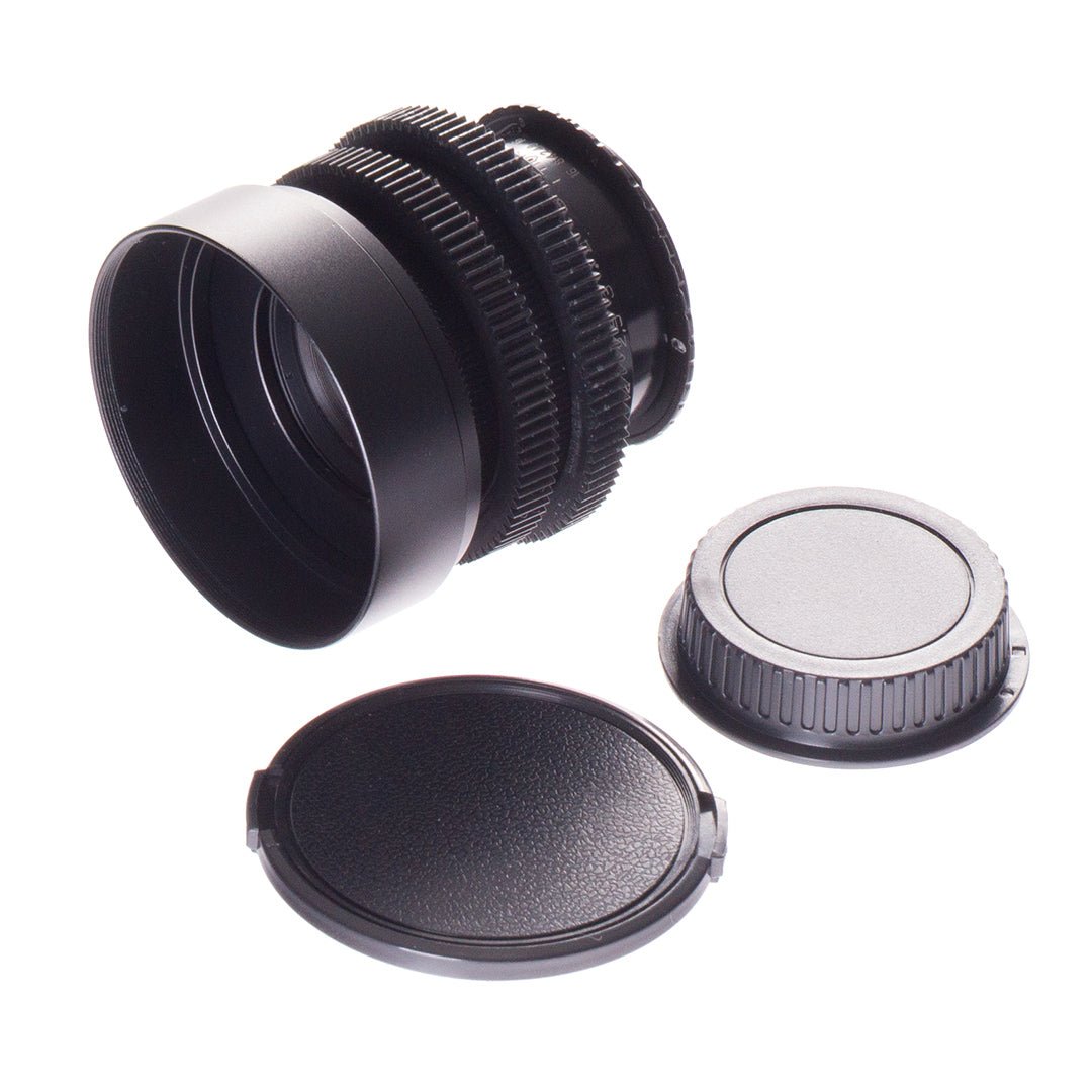 Soviet 37/58/85/135mm Cine Mod Set w/ Anamorphic Bokeh & Blue Flare | Canon EF! - TerPhoto Store