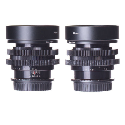 Soviet 37/58/85/135mm Cine Mod Set w/ Anamorphic Bokeh & Blue Flare | Canon EF! - TerPhoto Store