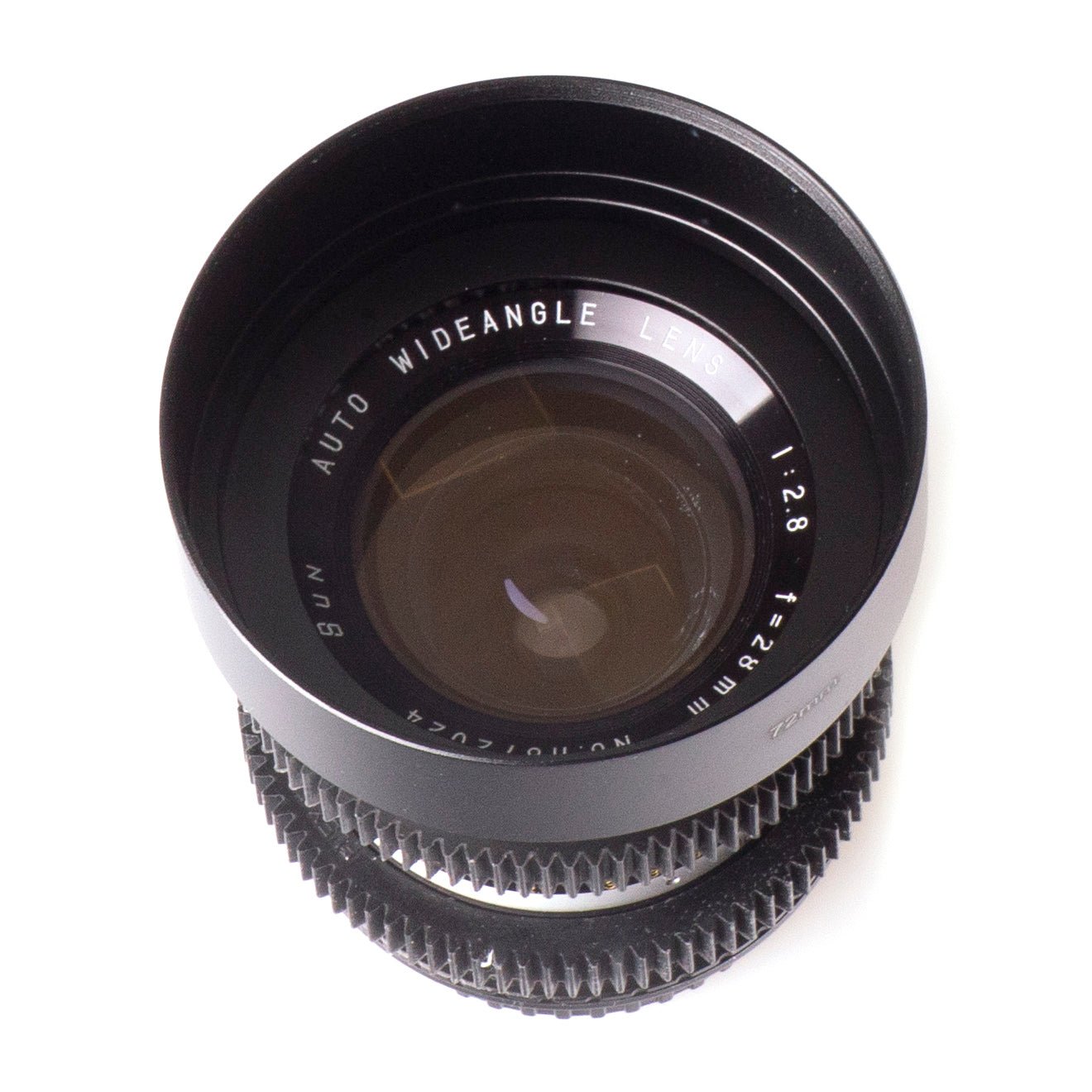 Sun Auto Wideangle 28mm F2.8 Cine Mod Prime Wide Vintage Lens | Canon EF Mount! - TerPhoto Store
