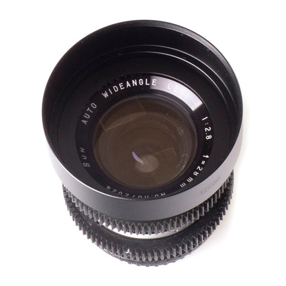 Sun Auto Wideangle 28mm F2.8 Cine Mod Prime Wide Vintage Lens | Canon EF Mount! - TerPhoto Store