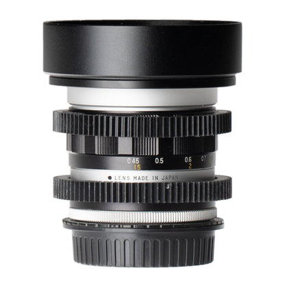 Sun Auto Wideangle 28mm F2.8 Cine Mod Prime Wide Vintage Lens | Canon EF Mount! - TerPhoto Store