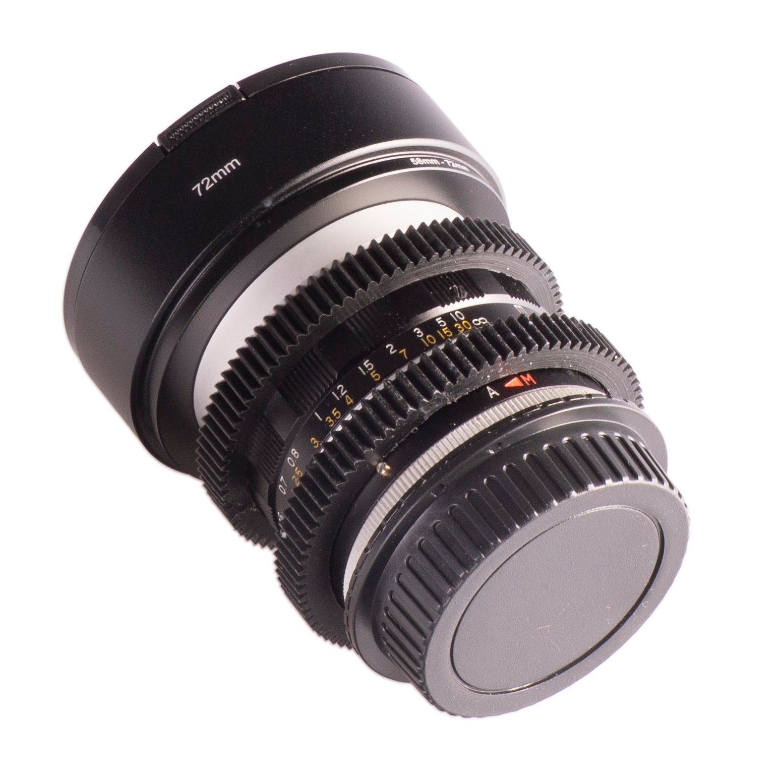 Sun Auto Wideangle 28mm F2.8 Cine Mod Prime Wide Vintage Lens | Canon EF Mount! - TerPhoto Store