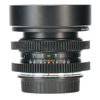 Super Orion MC 28mm F2.8 Cine Mod Prime Wide Angle Lens | Canon EF! - TerPhoto Store