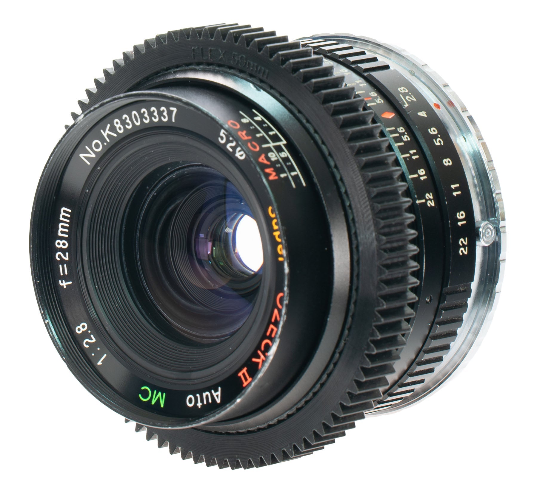 Super Ozeck II Auto MC 28mm F2.8 Cine Mod Wide Angle Vintage Prime | Canon EF - TerPhoto Store