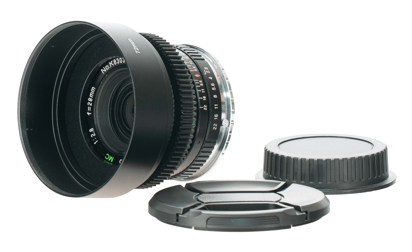 Super Ozeck II Auto MC 28mm F2.8 Cine Mod Wide Angle Vintage Prime | Canon EF - TerPhoto Store