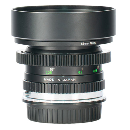 Super Ozeck II Auto MC 28mm F2.8 Cine Mod Wide Angle Vintage Prime | Canon EF - TerPhoto Store