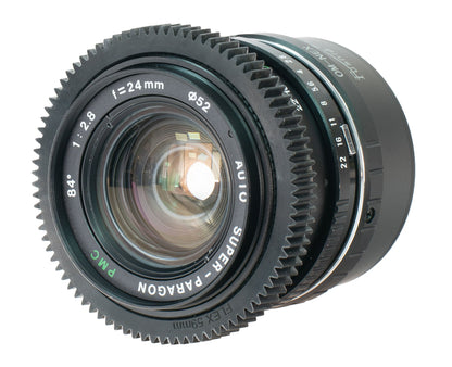 Super-Paragon PMC Auto 84° 24mm F2.8 Cine Mod Wide Angle Lens | Sony E-mount! - TerPhoto Store