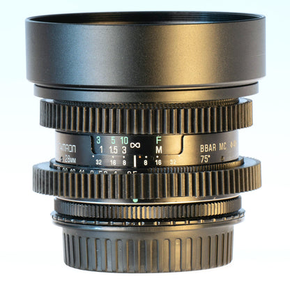 Tamron BBAR MC 28mm F2.5 Prime Cine Mod Lens For Filmmaking | Canon EF Mount! - TerPhoto Store