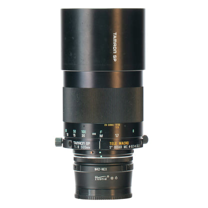 Tamron SP Tele Macro BBAR MC 500mm F8 55B Prime Telephoto Lens | Sony E - mount! - TerPhoto Store