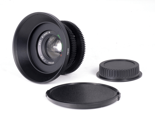 Tokina RMC 24mm F2.8 Cine Modded Wide Angle Prime Lens For Canon EF! - TerPhoto Store
