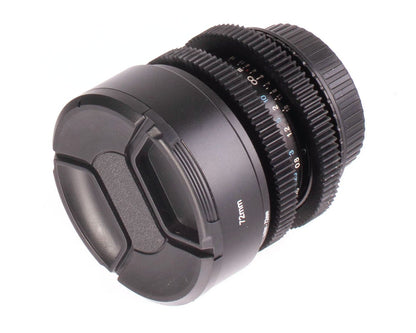 Tokina RMC 28mm F2.8 Cine Mod Wide Lens w/ Anamorphic Bokeh for Canon EF Mount! - TerPhoto Store