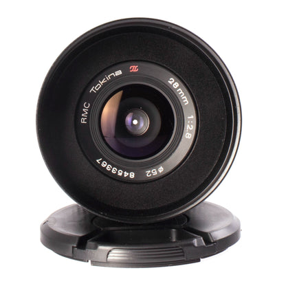 Tokina RMC 28mm F2.8 Cine Mod Wide Lens w/ Anamorphic Bokeh for Canon EF Mount! - TerPhoto Store