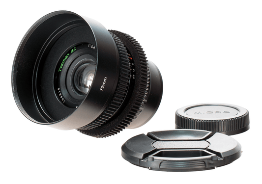 Topman MC 28mm F2.8 Cine Mod Wide Angle Prime Lens For Filmmaking | M4/3! - TerPhoto Store