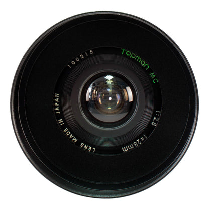 Topman MC 28mm F2.8 Cine Mod Wide Angle Prime Lens For Filmmaking | M4/3! - TerPhoto Store