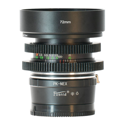 Toshiba Tosner MC 28mm F2.8 Cine Mod Prime w/ Anamorphic Bokeh | Sony E-mount! - TerPhoto Store