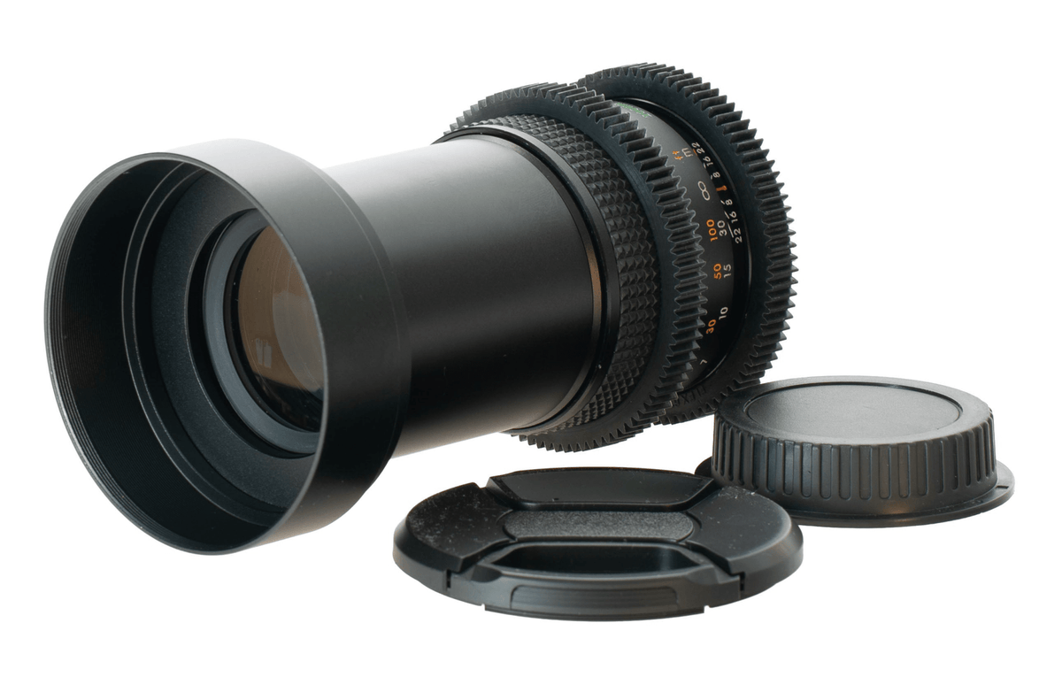 Tou/Five Star MC 200mm F4.5 Cine Mod w/ Orange Anamorphic Bokeh & Flares | Canon - TerPhoto Store