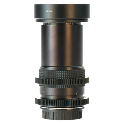 Tou/Five Star MC 200mm F4.5 Cine Mod w/ Orange Anamorphic Bokeh & Flares | Canon - TerPhoto Store