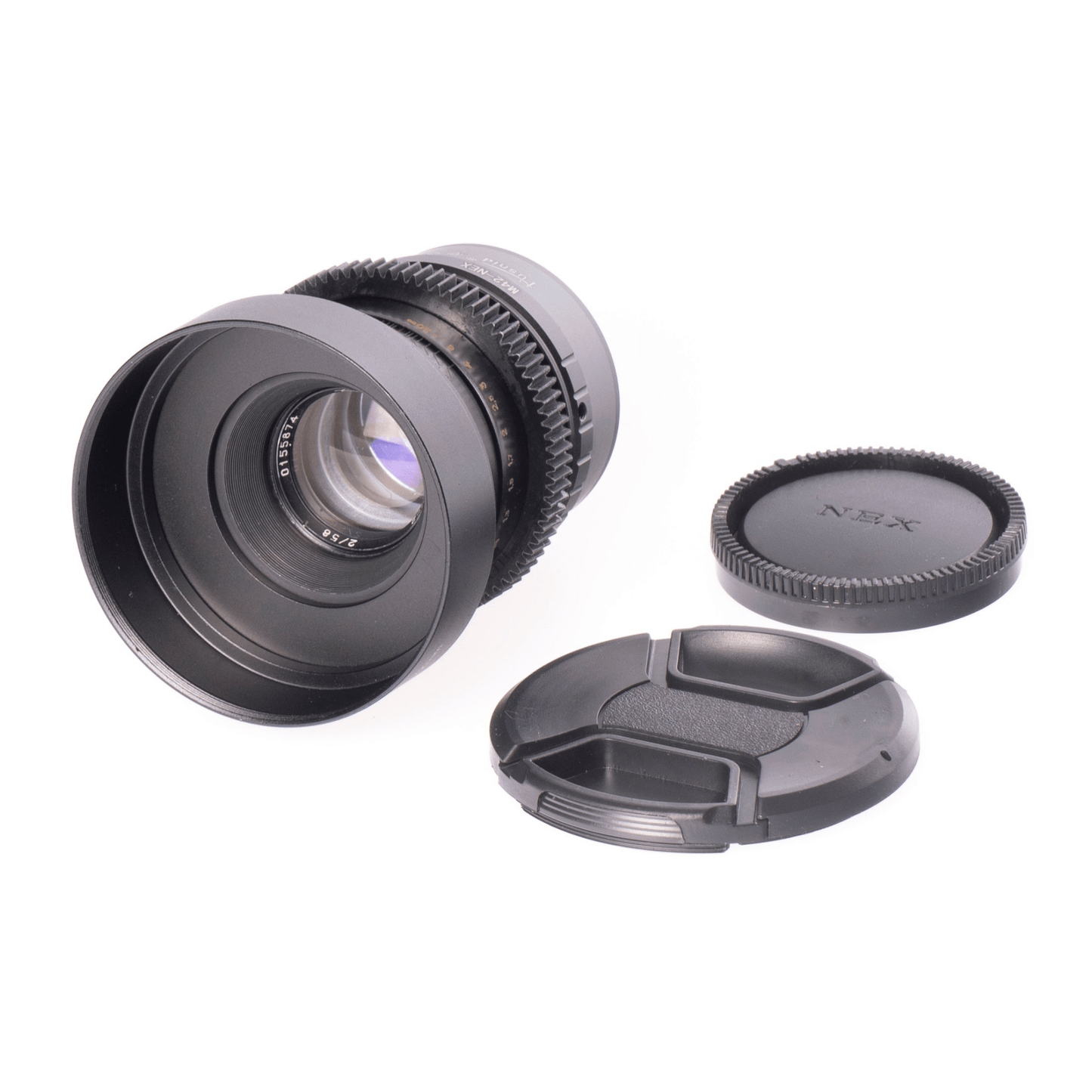 Vintage 37/58/85/135mm Cine Mod Prime Lenses Set For Sony E - mount w/ Case! - TerPhoto Store