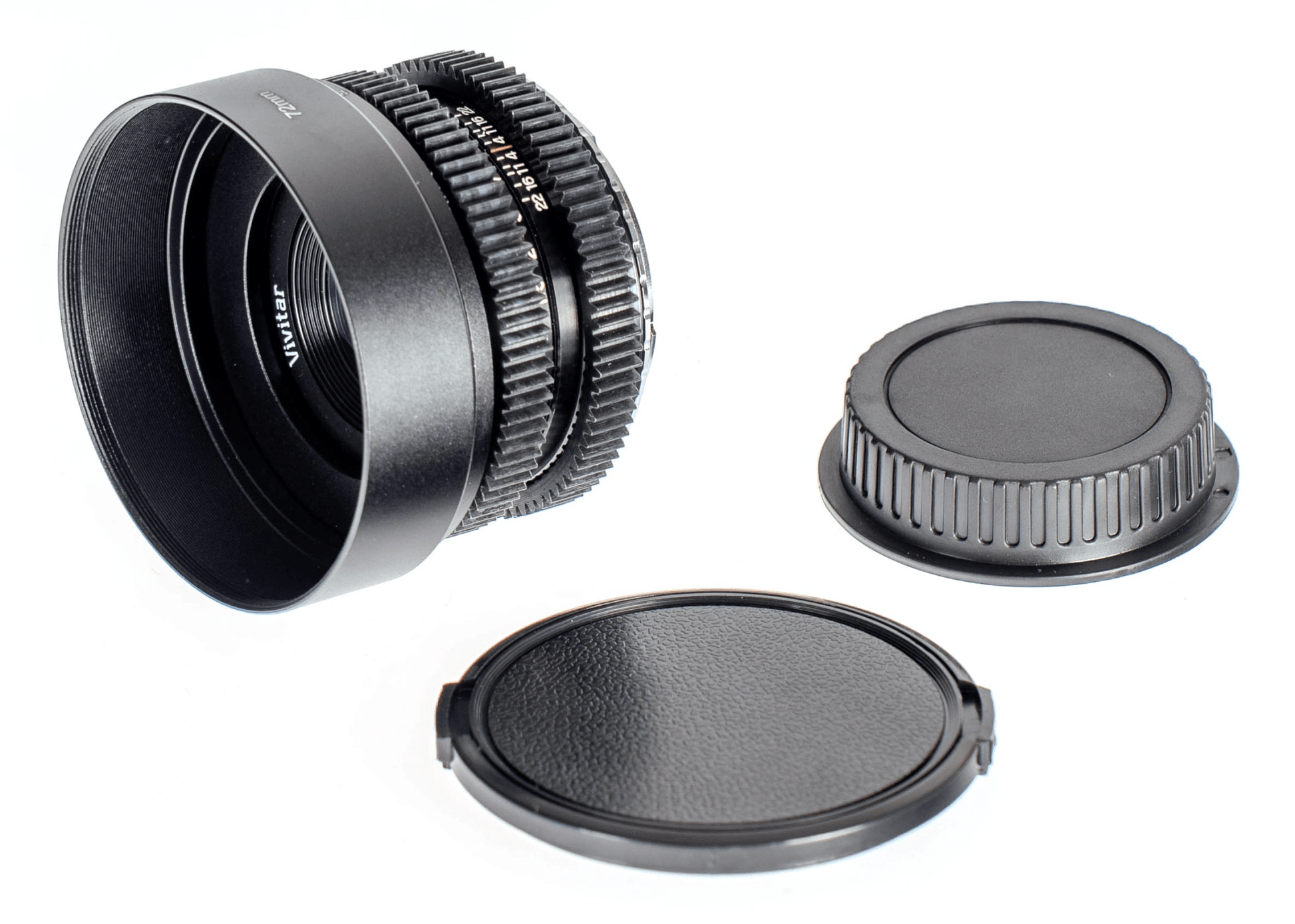 Vivitar 50mm F1.7 Cine Mod Lens w/ Anamorphic Bokeh & Orange Flare For Canon EF! - TerPhoto Store