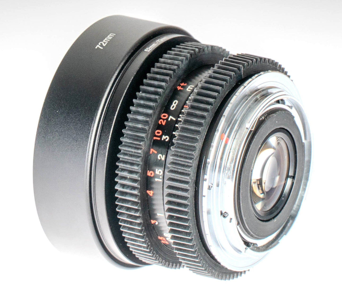 Vivitar 50mm F1.7 Cine Mod Lens w/ Anamorphic Bokeh & Orange Flare For Canon EF! - TerPhoto Store