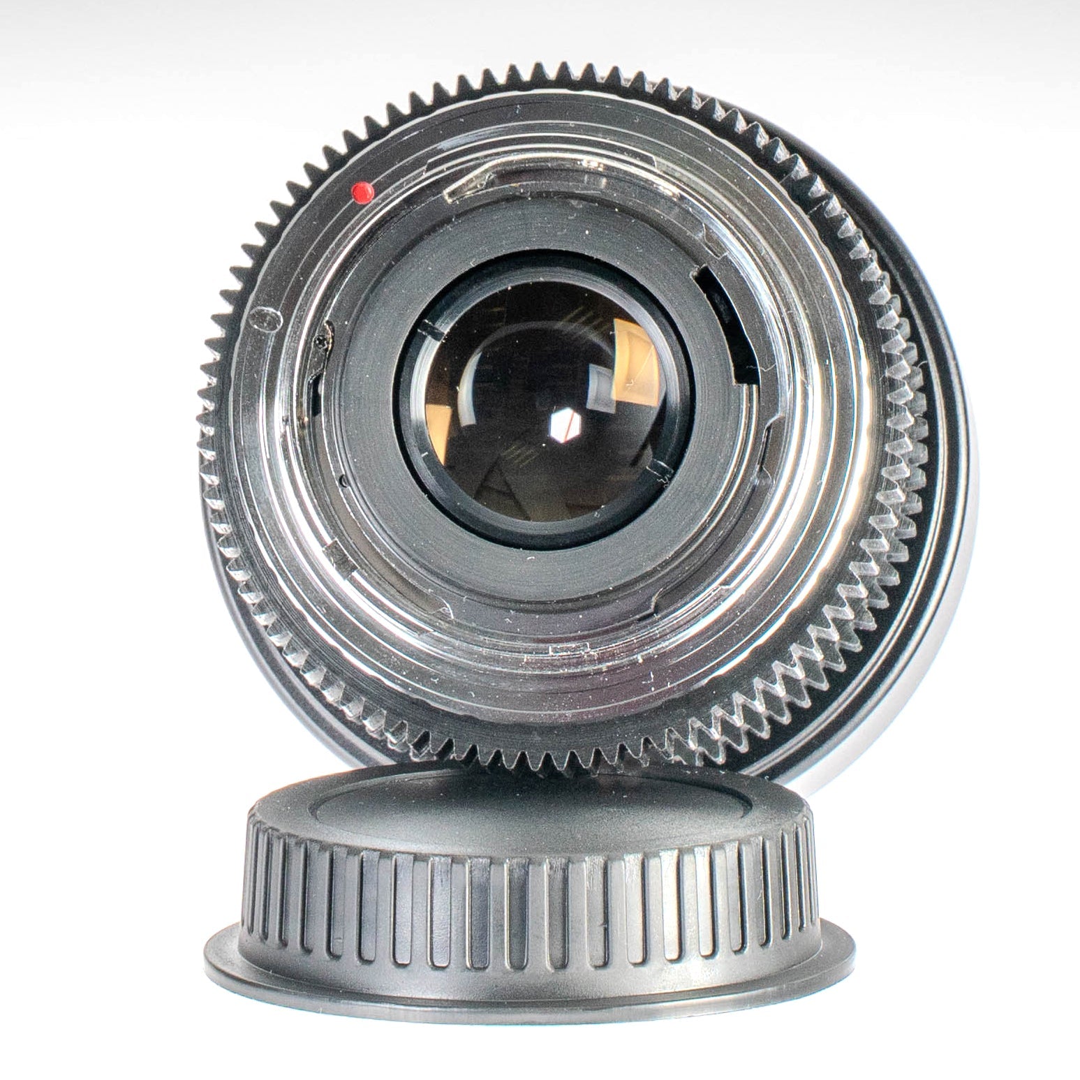 Vivitar 50mm F1.7 Cine Mod Lens w/ Anamorphic Bokeh & Orange Flare For Canon EF! - TerPhoto Store