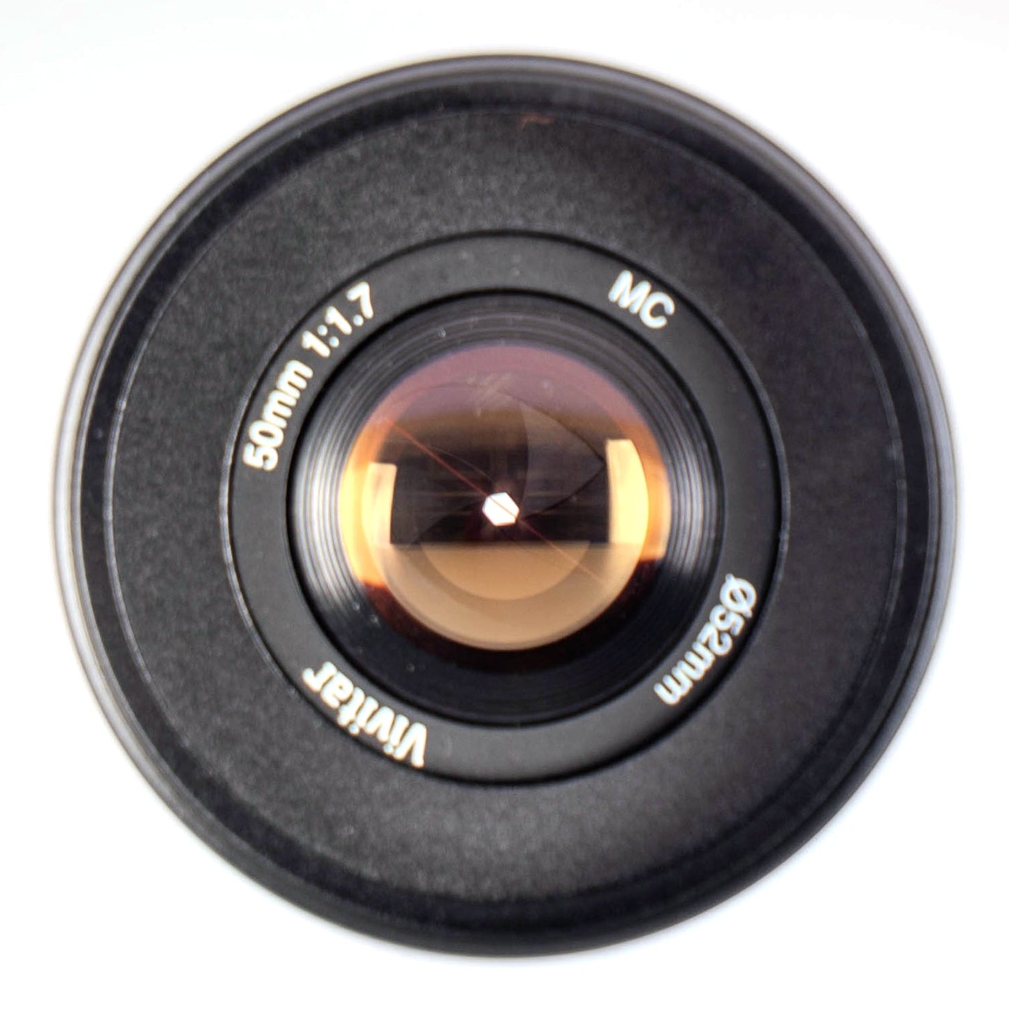 Vivitar 50mm F1.7 Cine Mod Lens w/ Anamorphic Bokeh & Orange Flare For Canon EF! - TerPhoto Store