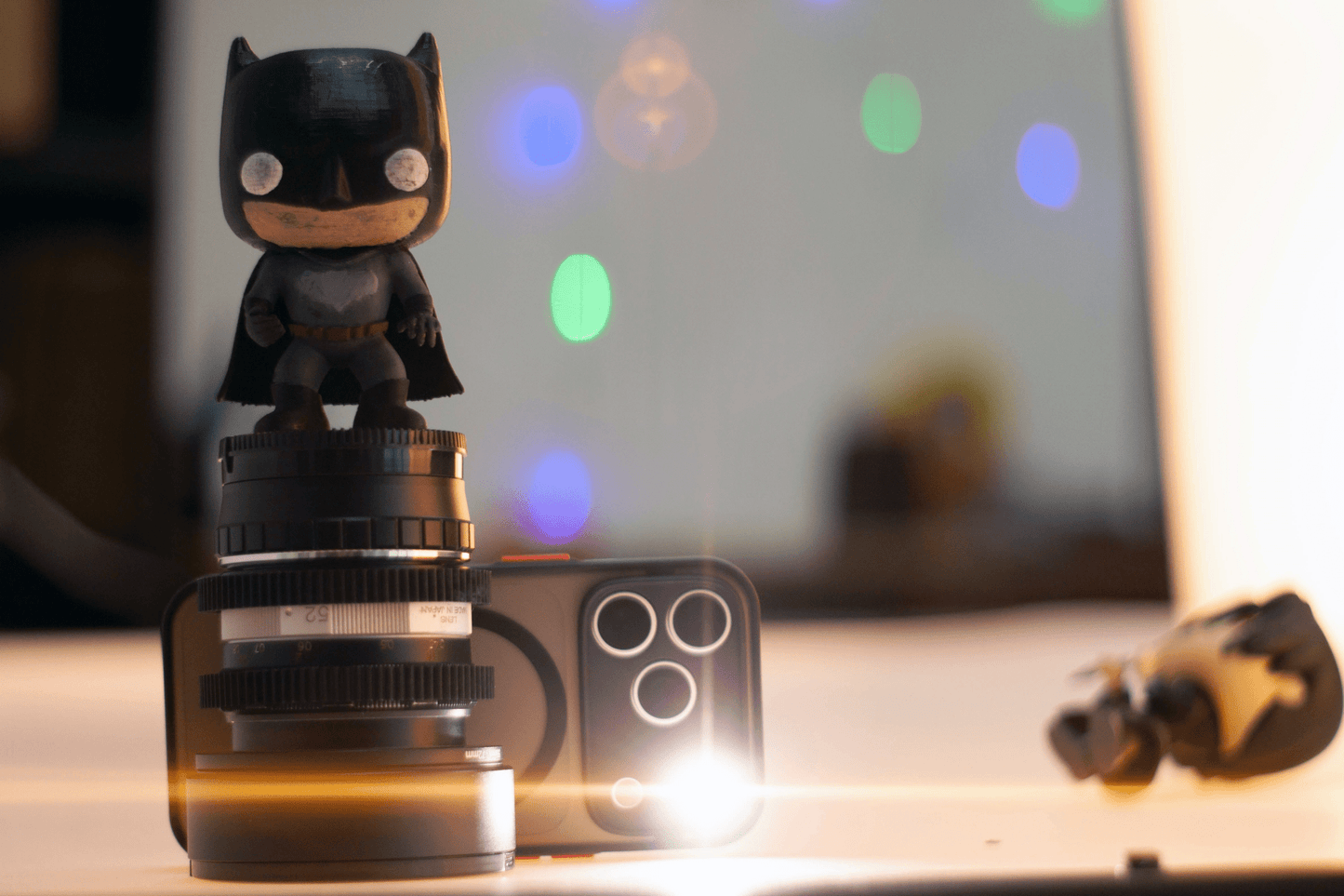 Vivitar 50mm F1.7 Cine Mod Lens w/ Anamorphic Bokeh & Orange Flare For Canon EF! - TerPhoto Store
