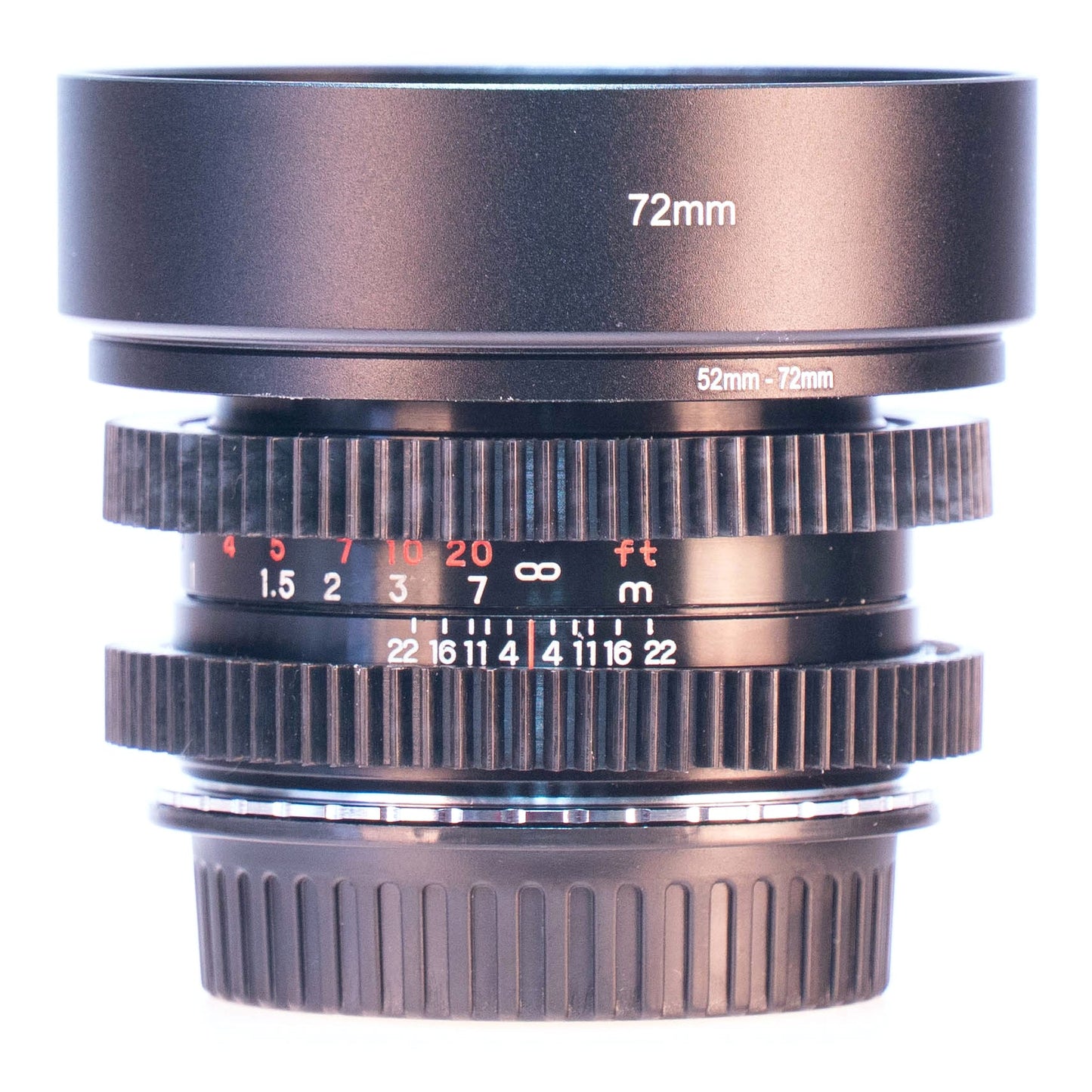 Vivitar 50mm F1.7 Cine Mod Lens w/ Anamorphic Bokeh & Orange Flare For Canon EF! - TerPhoto Store