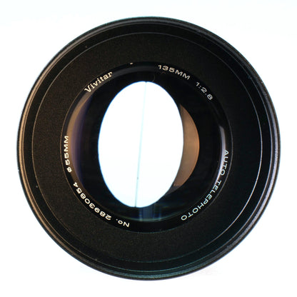 Vivitar Auto Telephoto 135mm F2.8 Cine Mod w/ Anamorphic Bokeh & Flare | FX! - TerPhoto Store