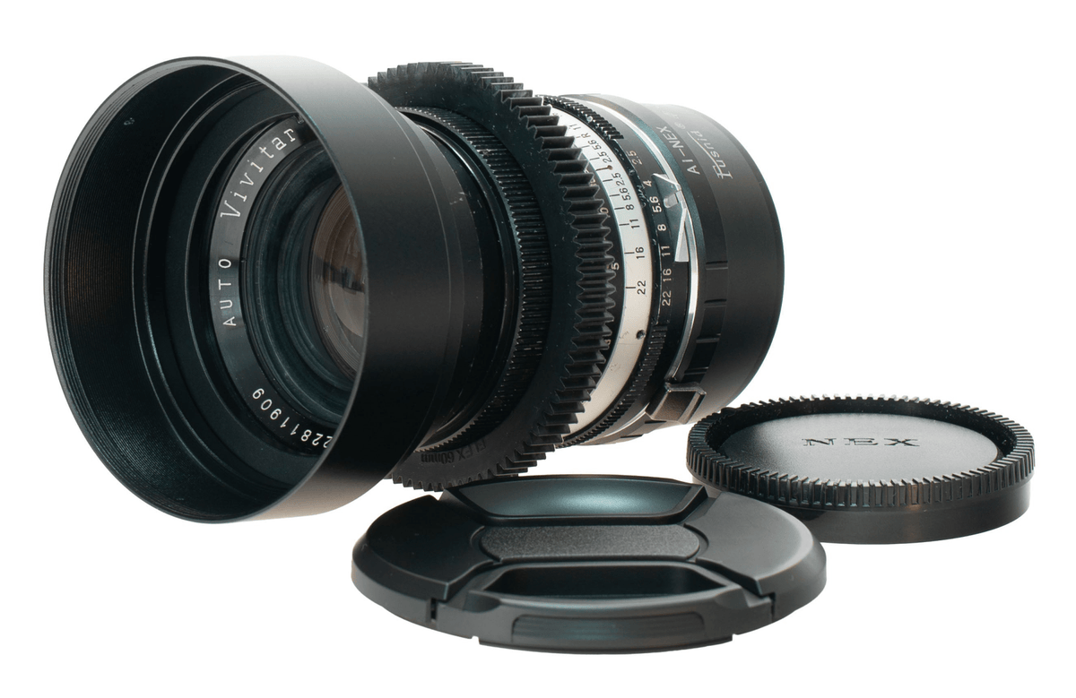 Vivitar Auto Wide Angle 28mm F2.5 Cine Mod Vintage Prime Lens | Sony E-mount! - TerPhoto Store