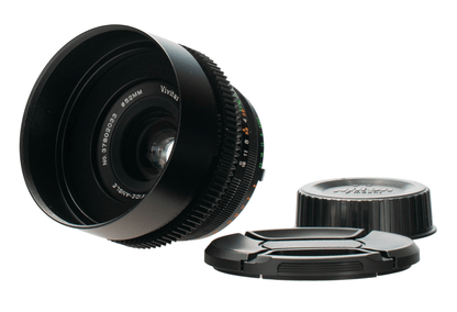Vivitar Auto Wide-Angle 28mm F2.8 Cine Mod Prime Vintage Lens | Nikon F (Ai)! - TerPhoto Store