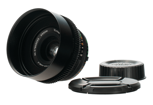 Vivitar Auto Wide-Angle 28mm F2.8 Cine Mod Prime Vintage Lens | Nikon F (Ai)! - TerPhoto Store