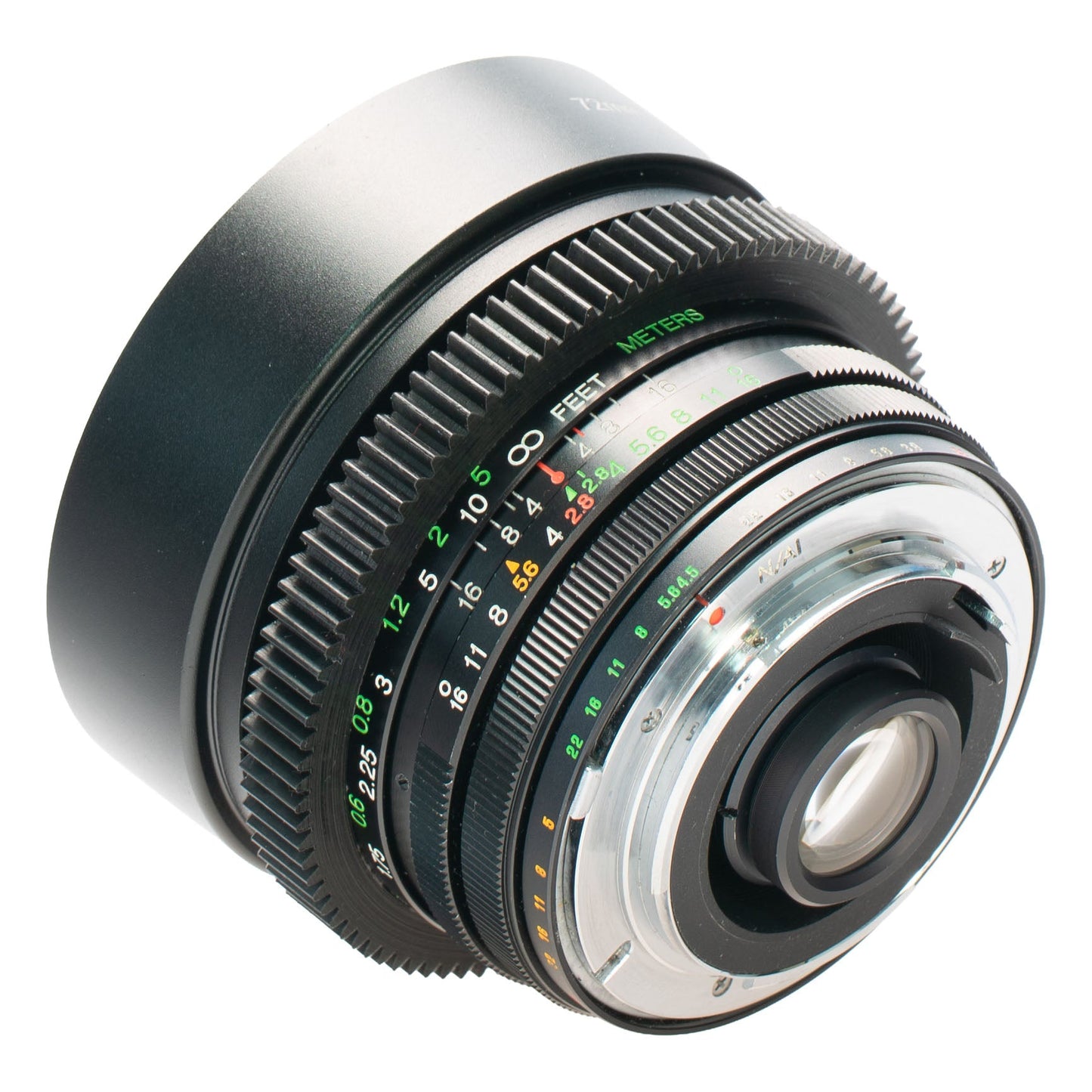 Vivitar Auto Wide-Angle 28mm F2.8 Cine Mod Prime Vintage Lens | Nikon F (Ai)! - TerPhoto Store