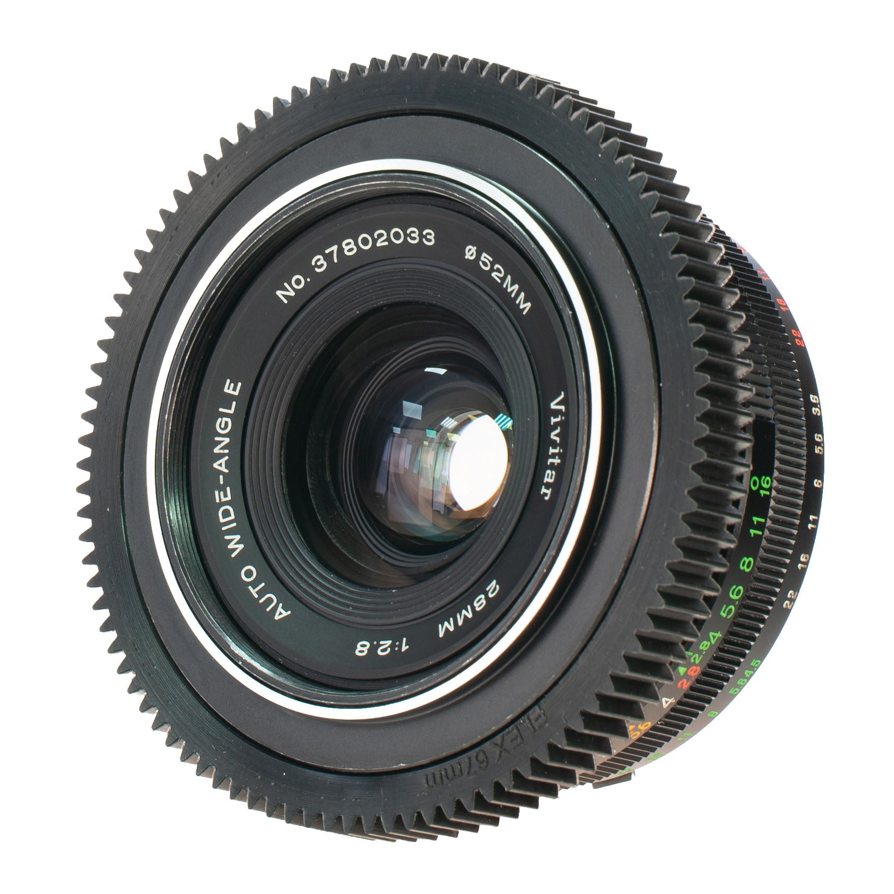 Vivitar Auto Wide-Angle 28mm F2.8 Cine Mod Prime Vintage Lens | Nikon F (Ai)! - TerPhoto Store
