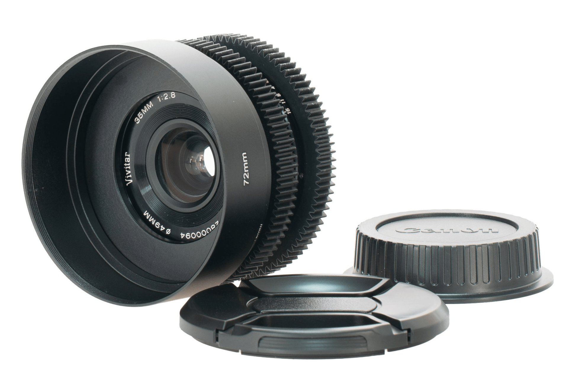 Vivitar Auto Wide-Angle 35mm F2.8 Cine Mod Prime w/ Anamorphic Bokeh | Canon EF! - TerPhoto Store