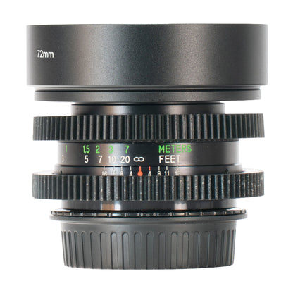 Vivitar Auto Wide-Angle 35mm F2.8 Cine Mod Prime w/ Anamorphic Bokeh | Canon EF! - TerPhoto Store