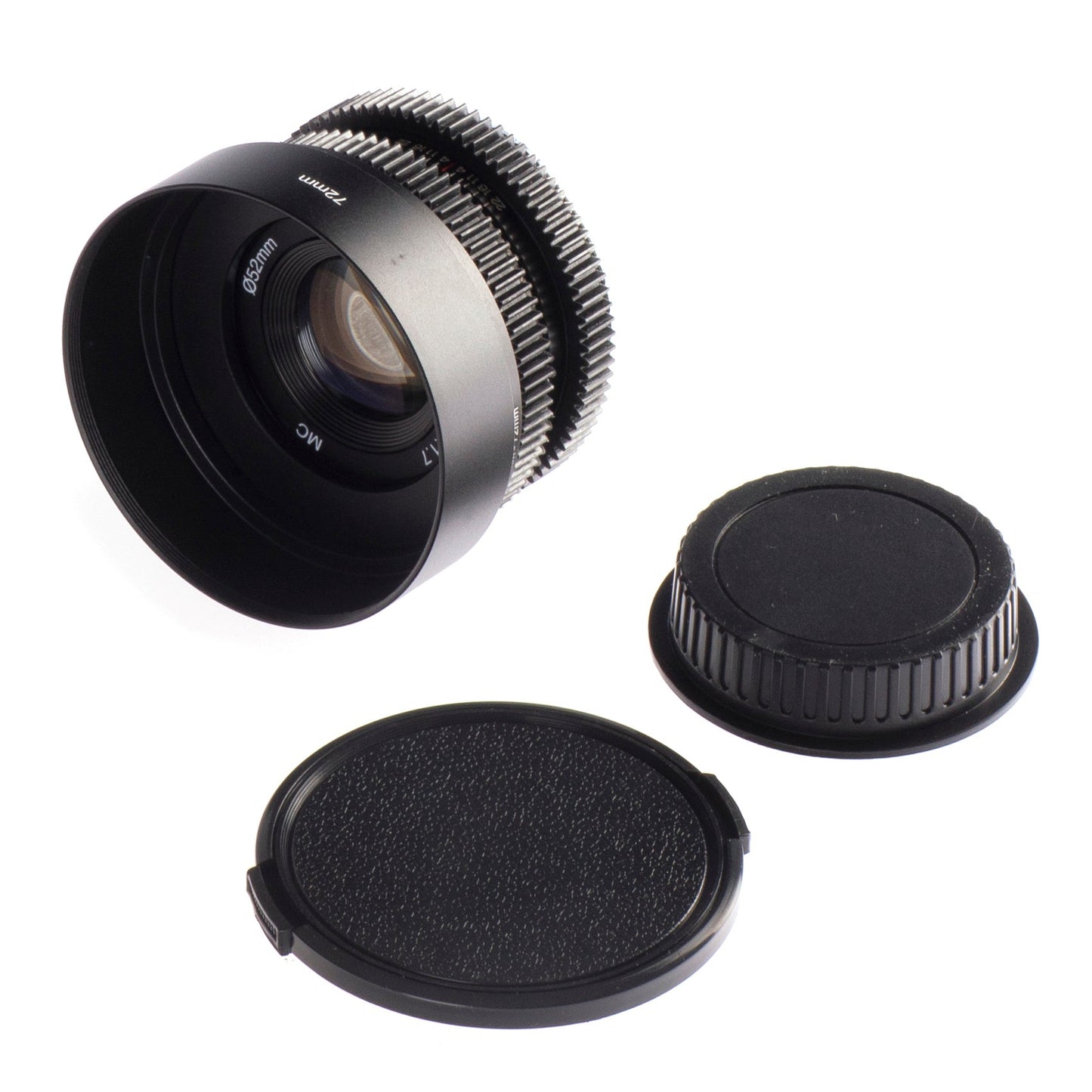 Vivitar MC 50mm F1.7 Cine Mod Prime Portrait Lens Lens | Canon EF! - TerPhoto Store