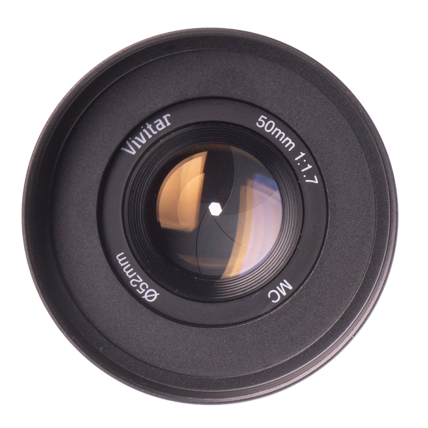 Vivitar MC 50mm F1.7 Cine Mod Prime Portrait Lens Lens | Canon EF! - TerPhoto Store