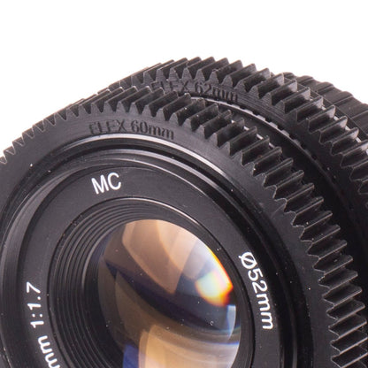 Vivitar MC 50mm F1.7 Cine Mod Prime Portrait Lens Lens | Canon EF! - TerPhoto Store