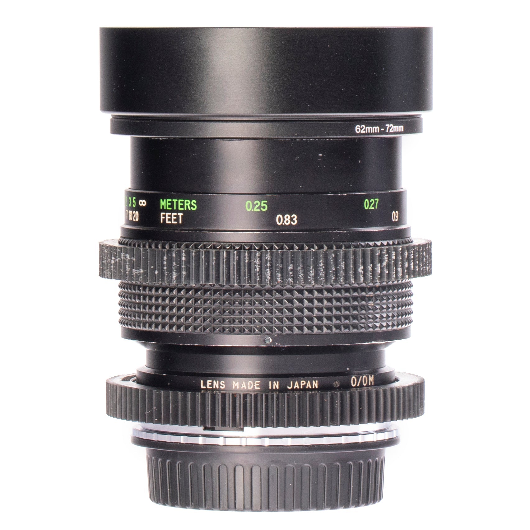 Vivitar MC Macro 55mm F2.8 Cine Mod Lens for Canon EF – Sharp & Smooth Focus! - TerPhoto Store