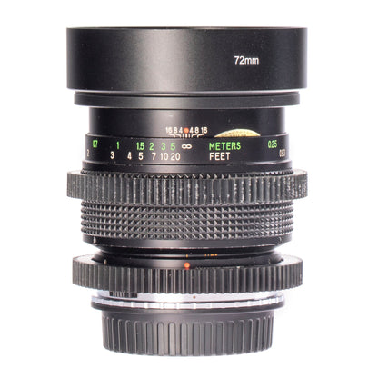 Vivitar MC Macro 55mm F2.8 Cine Mod Lens for Canon EF – Sharp & Smooth Focus! - TerPhoto Store