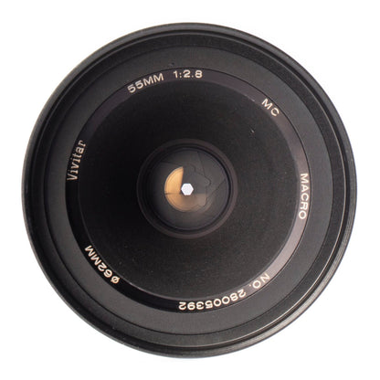 Vivitar MC Macro 55mm F2.8 Cine Mod Lens for Canon EF – Sharp & Smooth Focus! - TerPhoto Store