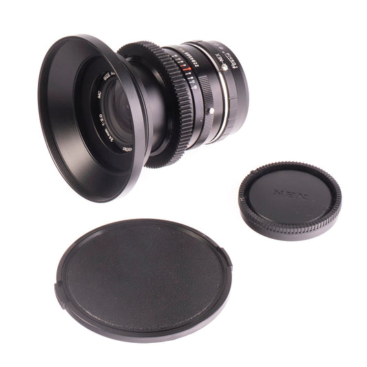 Vivitar MC Wide Angle 24mm F2 Cine Mod Vintage Prime Lens for Sony E - mount! - TerPhoto Store