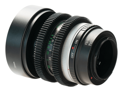Vivitar MC Wide Angle 28mm F2 Cine Mod Lens w/ Anamorphic Bokeh | Sony E-mount! - TerPhoto Store