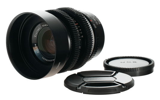 Vivitar MC Wide Angle 28mm F2 Cine Mod Lens w/ Anamorphic Bokeh | Sony E-mount! - TerPhoto Store