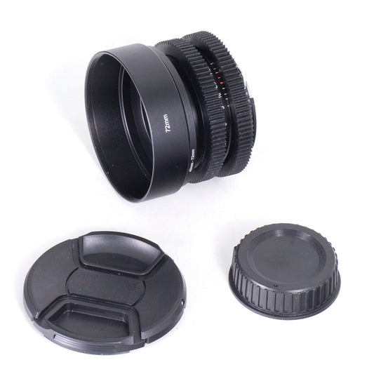Vivitar MC Wide Angle 28mm F2.8 Cine Mod Lens w/ Anamorphic Bokeh For Nikon F - TerPhoto Store
