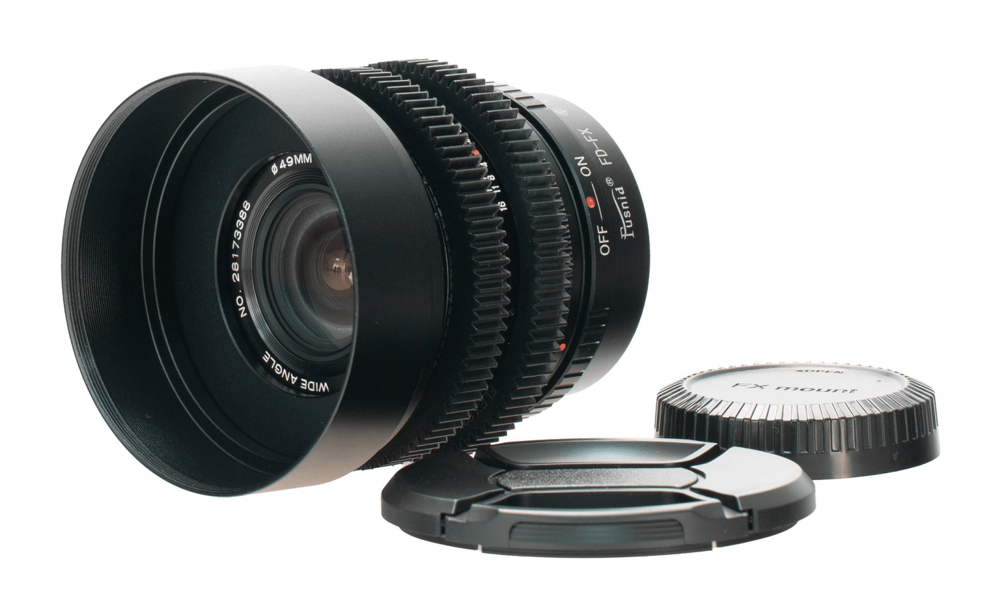 Vivitar MC Wide-Angle 28mm F2.8 Cine Mod Serviced Vintage Prime | Fujifilm X/FX - TerPhoto Store