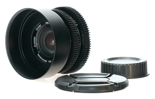 Vivitar MC Wide Angle 28mm F2.8 Cine Mod Vintage Wide Angle Lens | Nikon F (Ai)! - TerPhoto Store