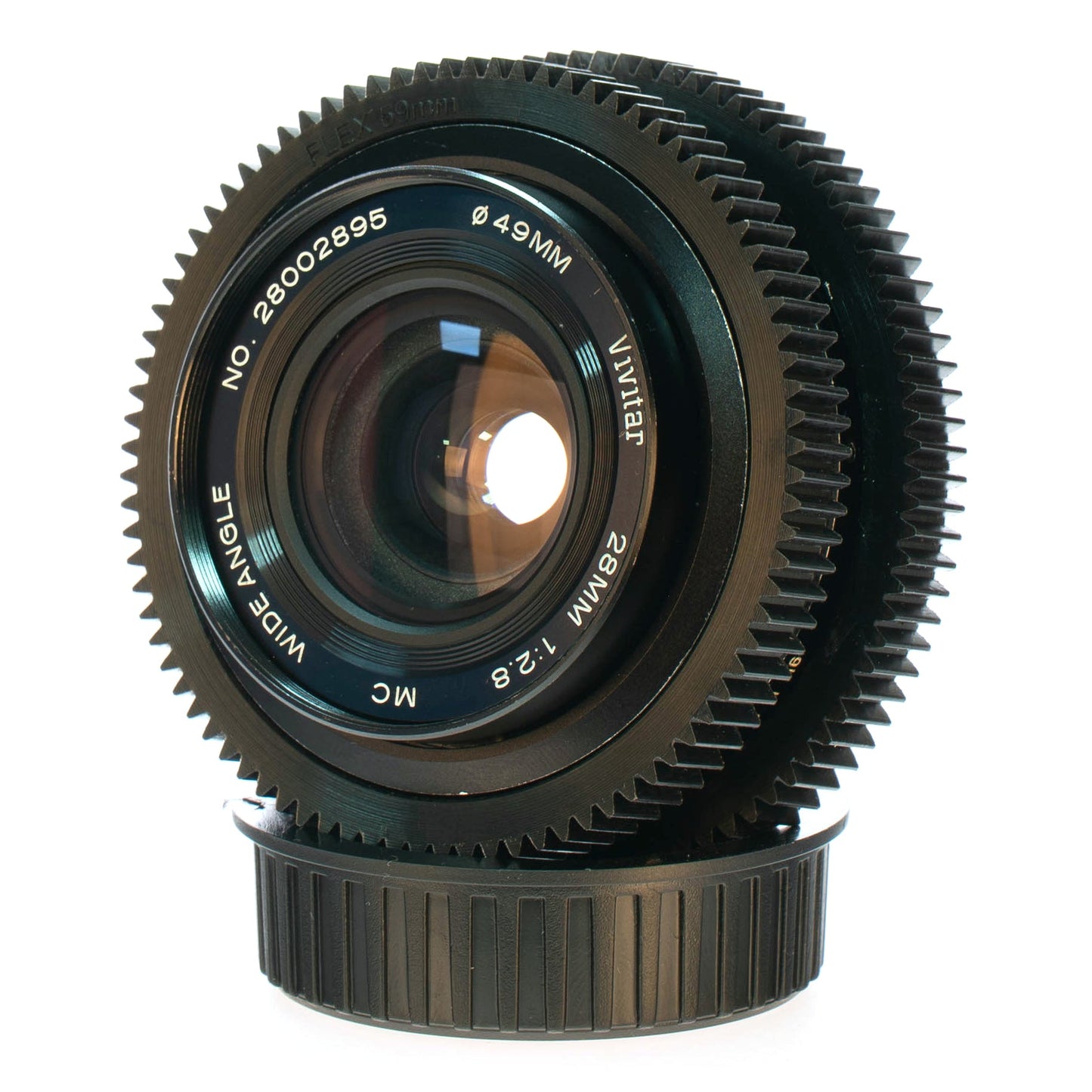 Vivitar MC Wide Angle 28mm F2.8 Cine Mod Vintage Wide Angle Lens | Nikon F (Ai)! - TerPhoto Store