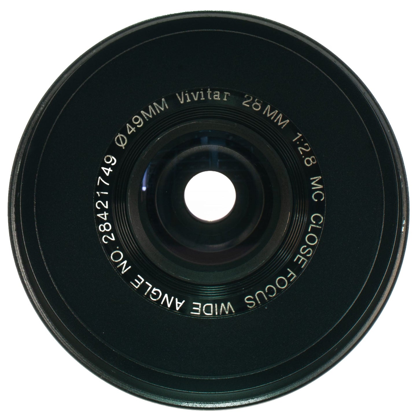 Vivitar MC Wide Angle 28mm F2.8 Prime Cine Mod Wide Angle Lens | Canon EF! - TerPhoto Store